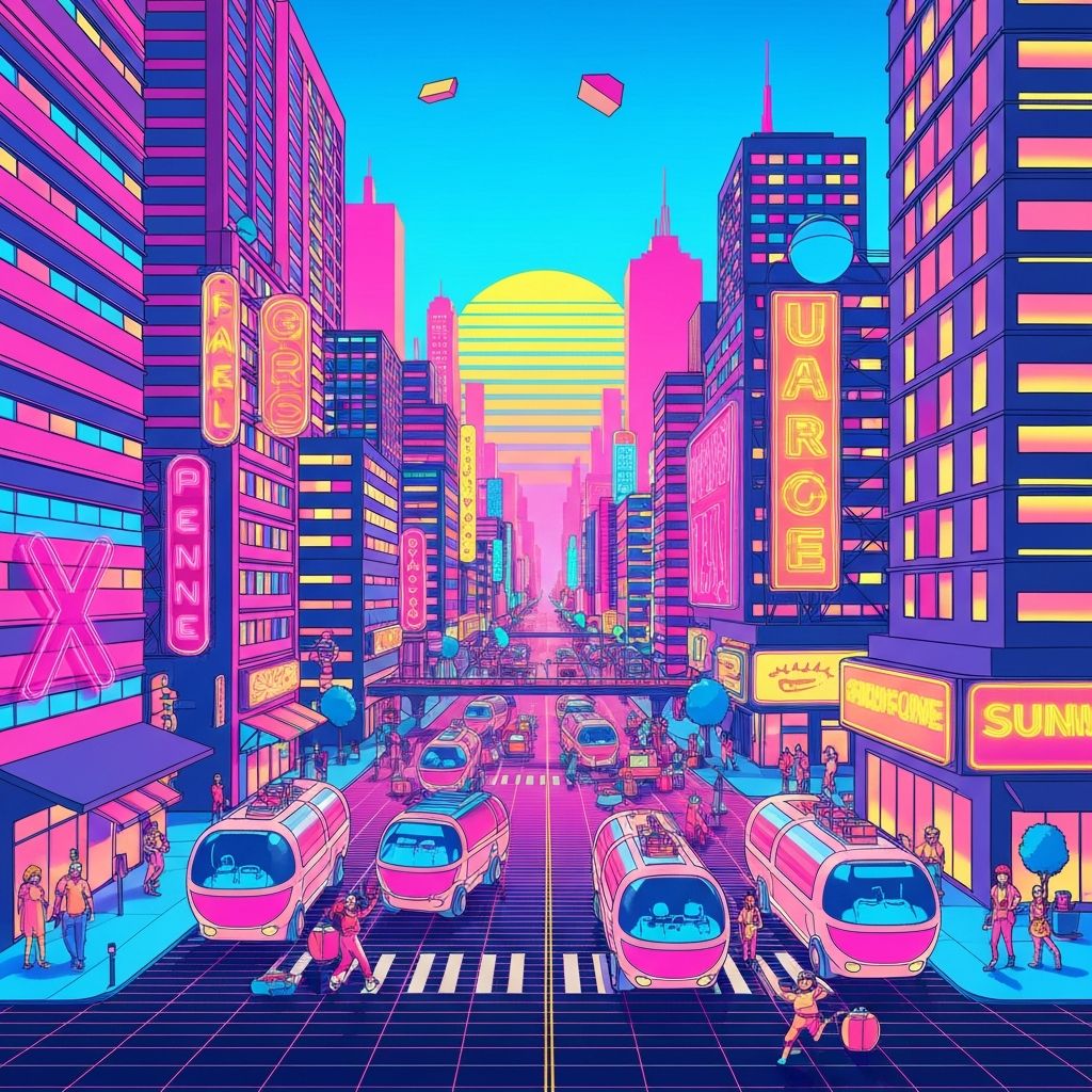 Road construction work zone with traffic cones and equipment